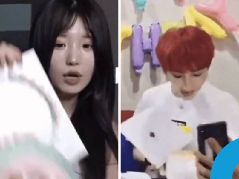 K-pop idols dropping birthday cakes