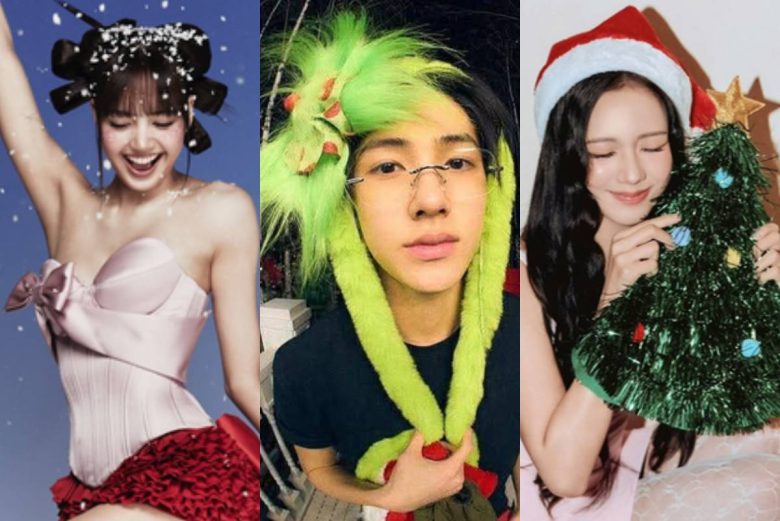 Korean celebrities Christmas 2025