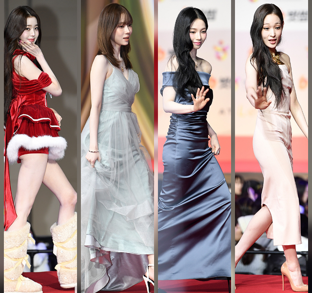 2025 sbs gayo daejeon red carpet full makeup visuals