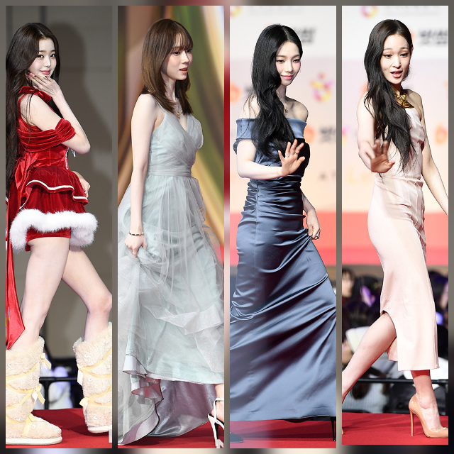 2025 sbs gayo daejeon red carpet full makeup visuals