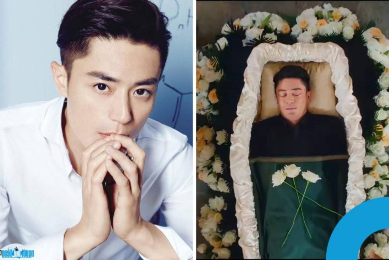 Wallace Huo stages his own funeral