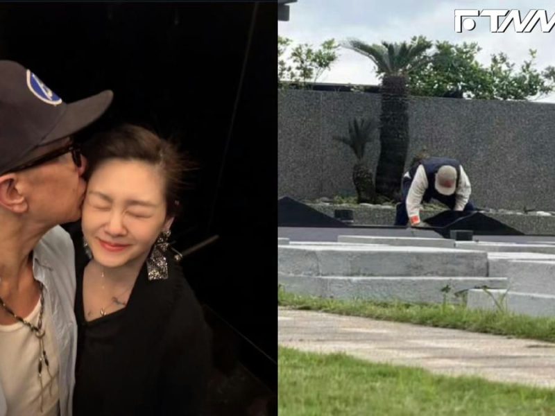 koo jun yup visits barbie hsu grave