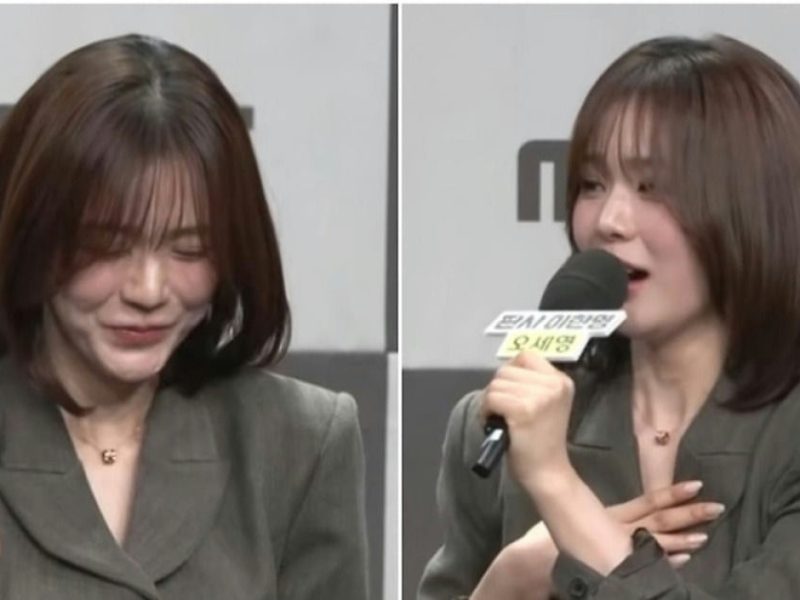 oh se young press conference awkward moment