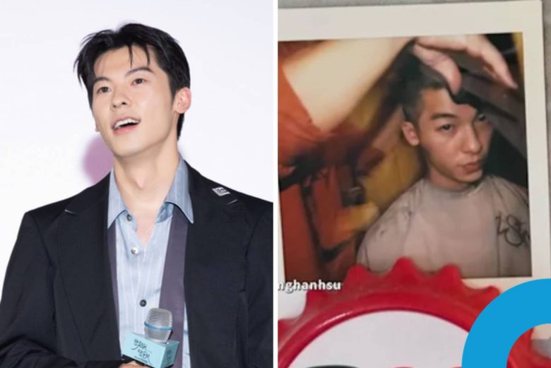 Xu Guanghan buzz cut