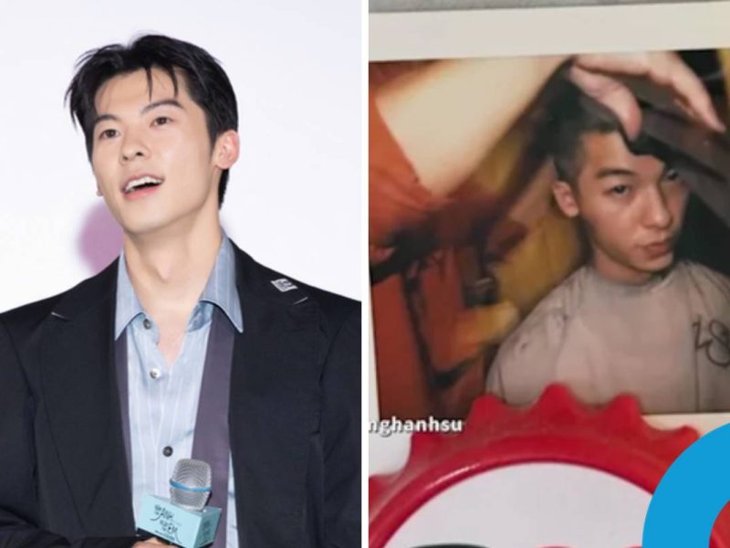 Xu Guanghan buzz cut