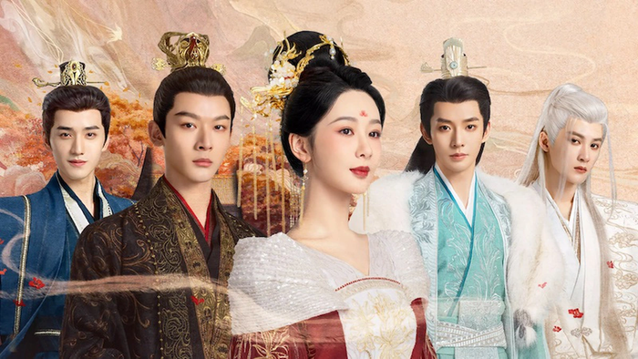people-Five-Chinese-actors-A-costumes-A-historical-drama-B-female-lead-C