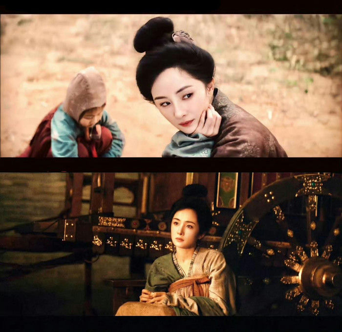 people-Yang Mi-Chinese actress-outdoor scene-indoor scene-historical costume