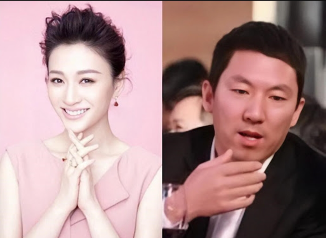 people-Chinese actress Song Zu'er (or related figure)-A-portrait-A-man in suit-B-split image
