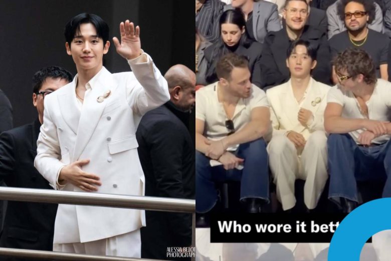 Jung Hae In Dolce & Gabbana fashion show