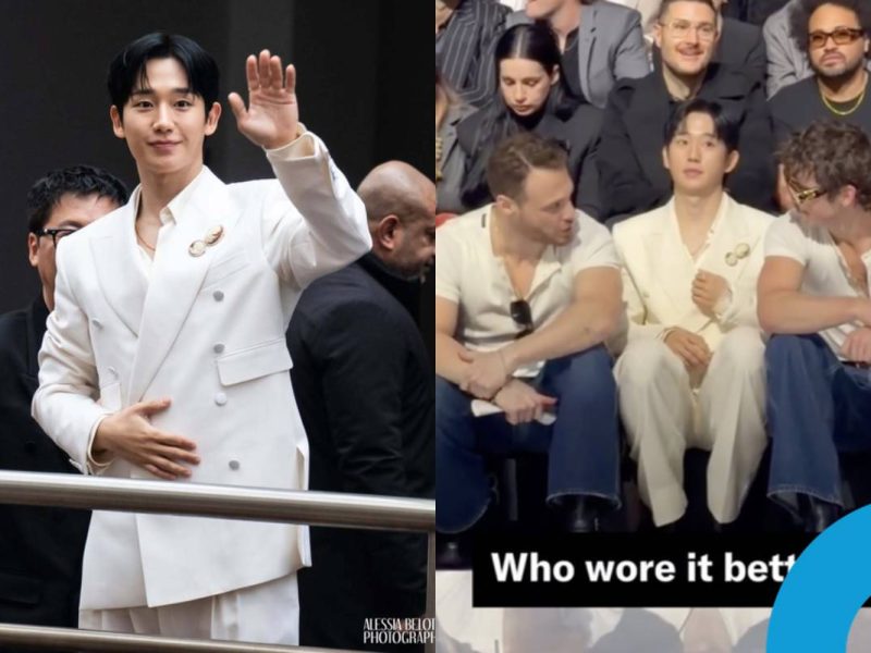 Jung Hae In Dolce & Gabbana fashion show