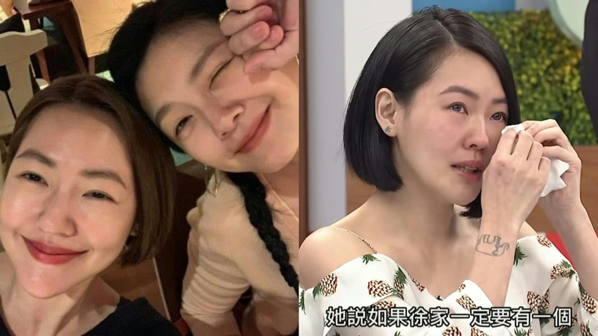 people-Dee Hsu and Barbie Hsu-selfie and crying-Dee Hsu-crying-Barbie Hsu-smiling