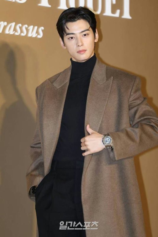 Cha Eun-woo company inspection