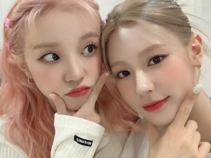 idle miyeon yuqi teamwork