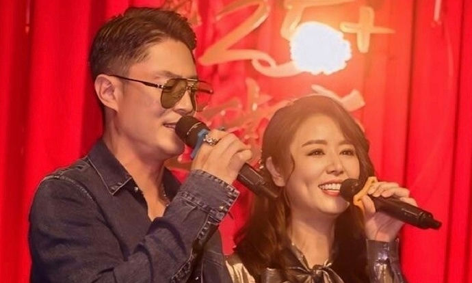 ruby lin wallace huo birthday duet