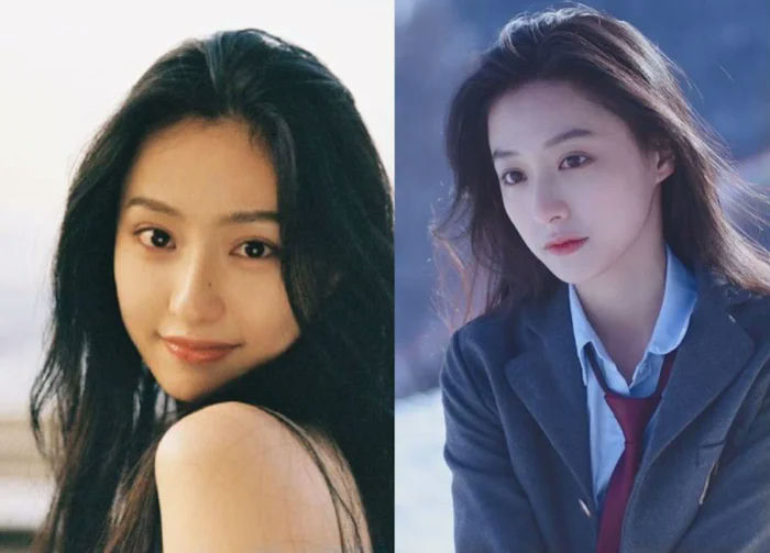 people-Zhang Zifeng-Portrait split-A-Dark hair-A-Smiling close-up-B-School uniform attire-C-Outdoor lighting