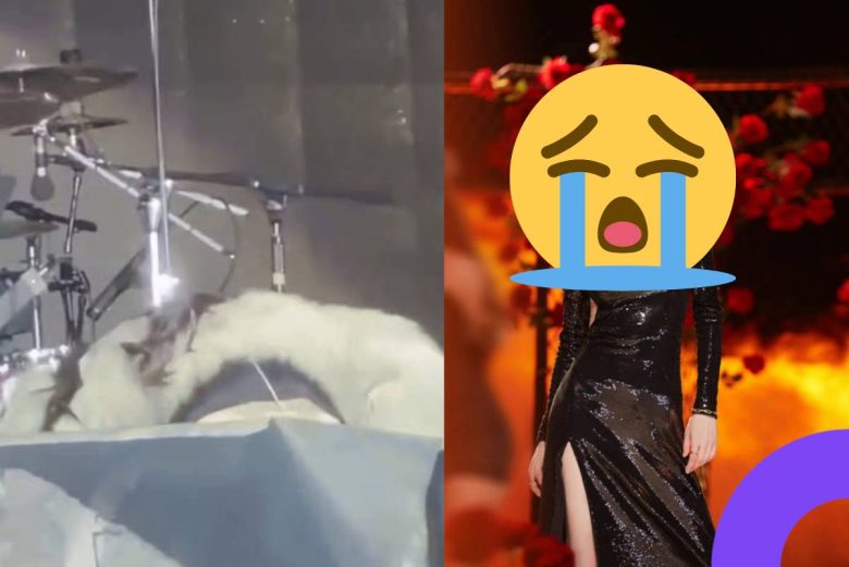 Yu Wenwen collapses on stage