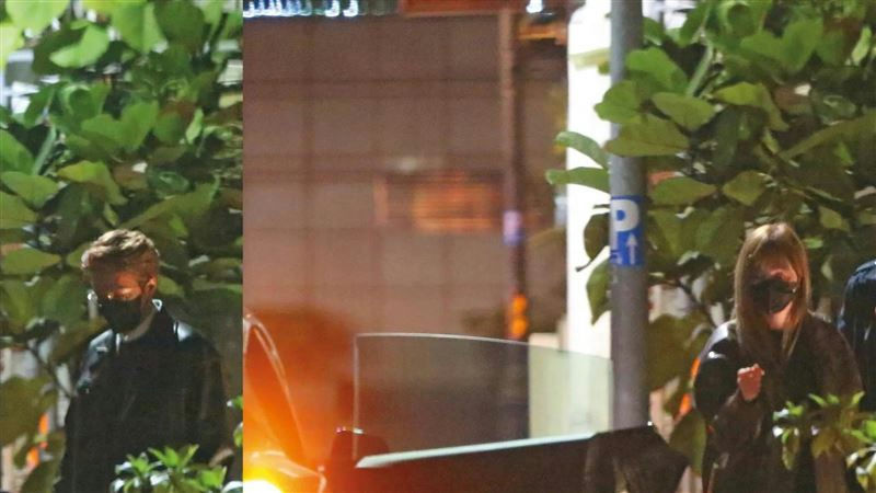 male singer spending the night with female star