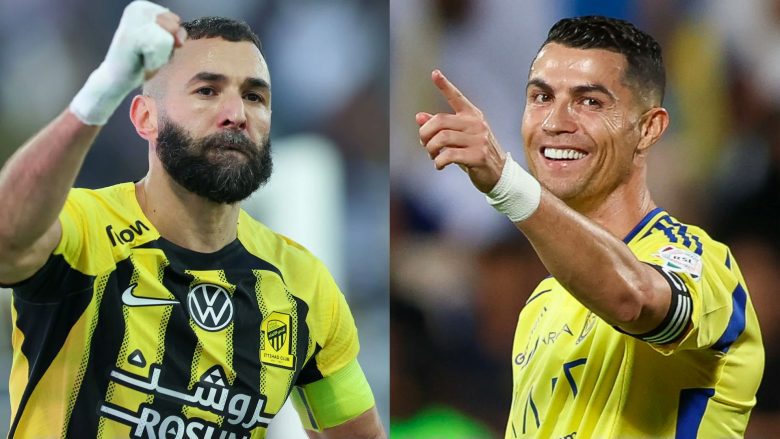 benzema ronaldo saudi pro league tension