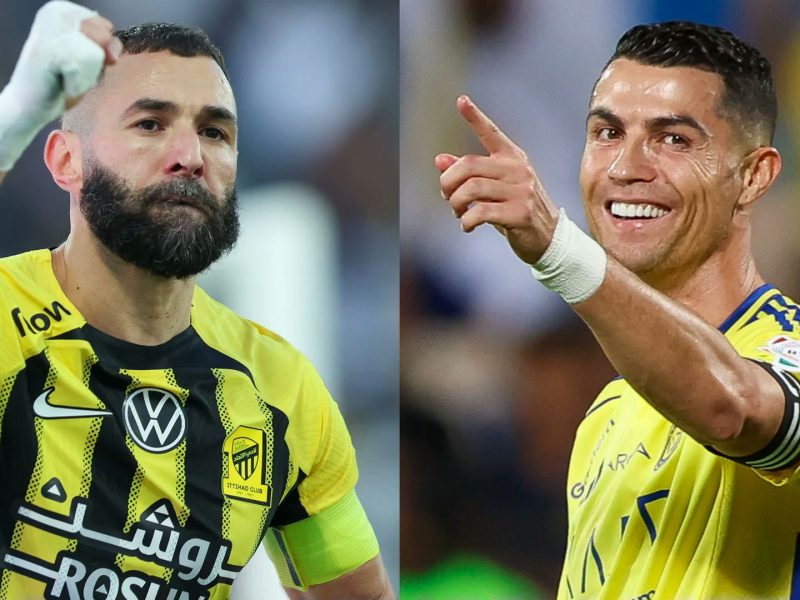 benzema ronaldo saudi pro league tension