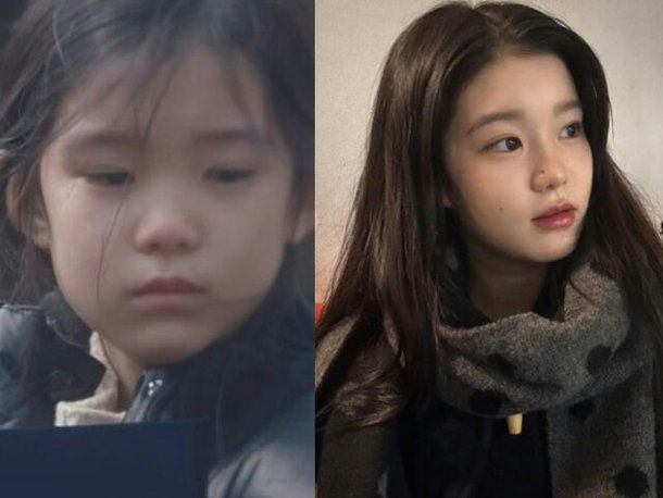 people-Kim Yoo-jung-A-childhood-photo-A-current-photo-B-actress-C