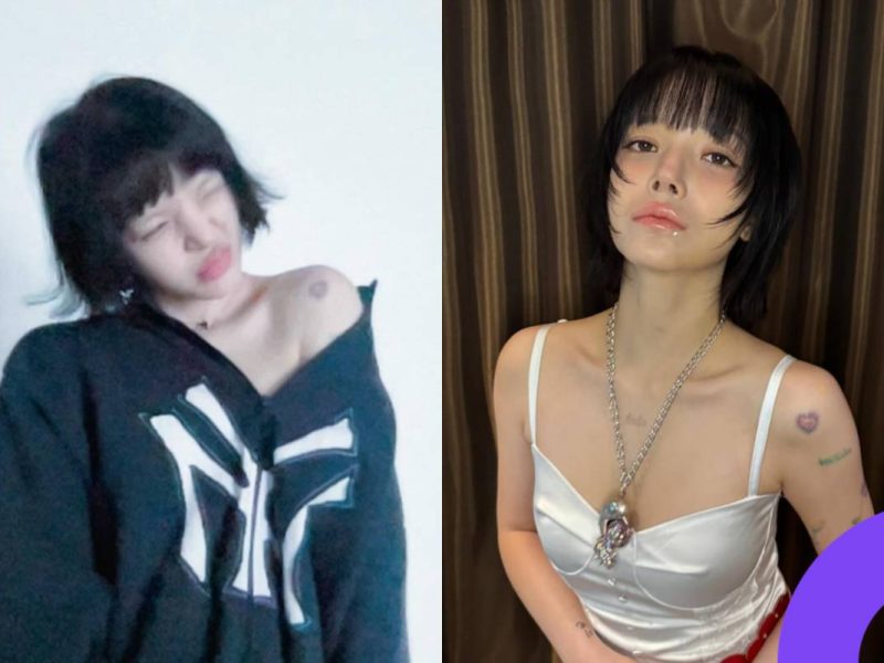 AOA Jimin bold fashion