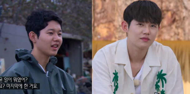 people-Choi Jong-ho (as a young man)-side-by-side comparison-Choi Jong-ho (as an adult)-interview setting-Korean reality show-younger appearance-older appearance