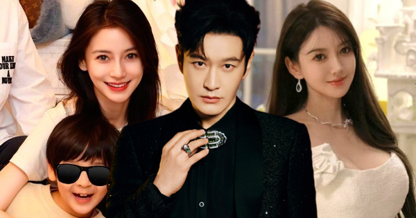 huang xiaoming lunar new year children ye ke angelababy
