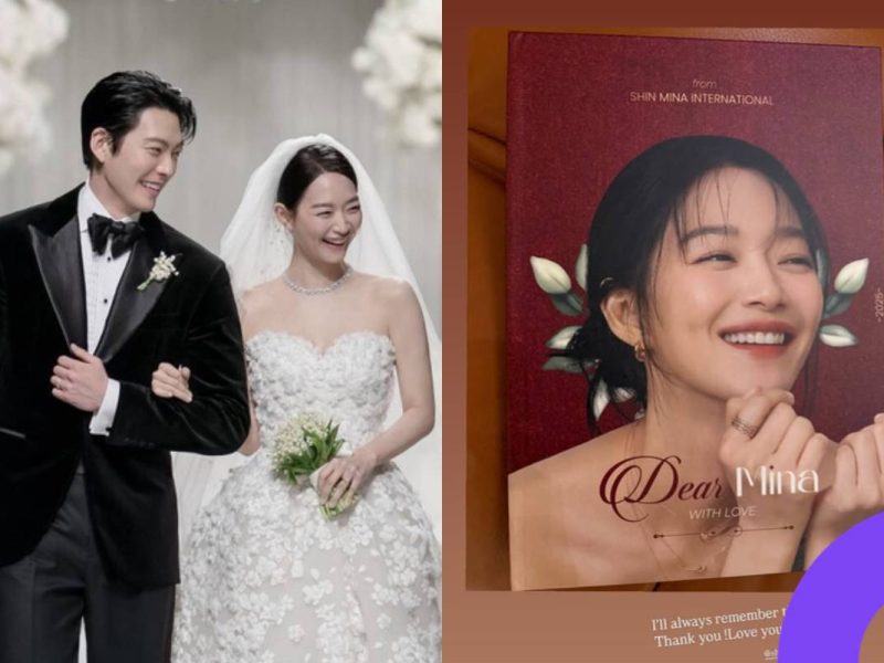 Shin Min-ah fan wedding gift Kim Woo-bin