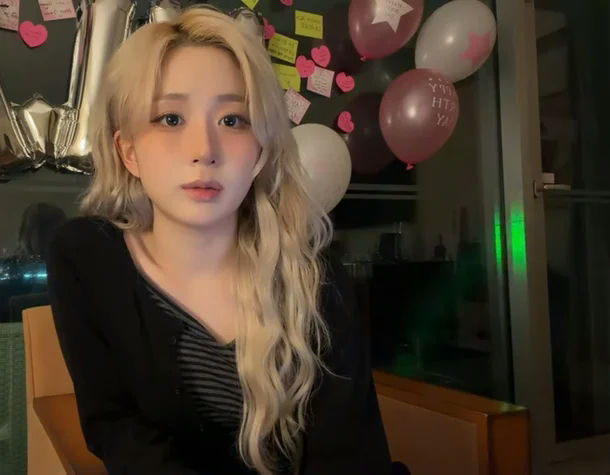 nmixx haewon laser incident birthday live