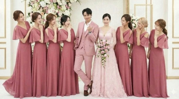 Byun Yo Han Tiffany Young wedding photos AI