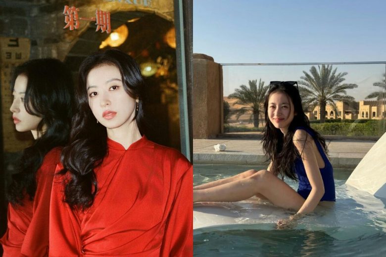 zhou yutong middle east vacation