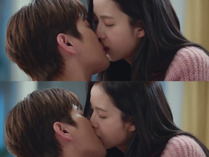 boyfriend on demand kiss scene