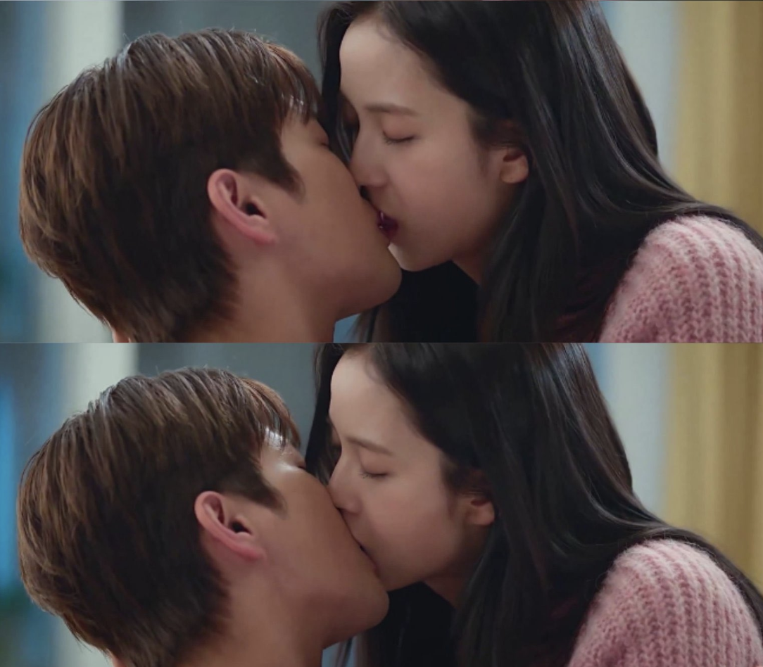 boyfriend on demand kiss scene