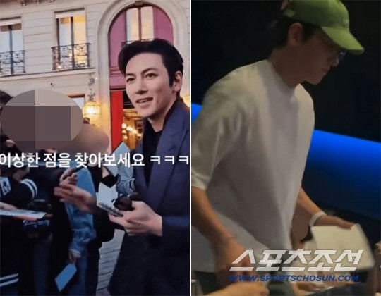 people-Ji Chang-wook-A-smiling-A-wearing a suit-B-wearing a white t-shirt and green cap-C-outdoor event and indoor setting