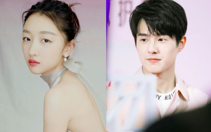 people-Zhou Ye-A-Chinese actress-A-Wang Junkai-B-Chinese singer and actor-C-split image