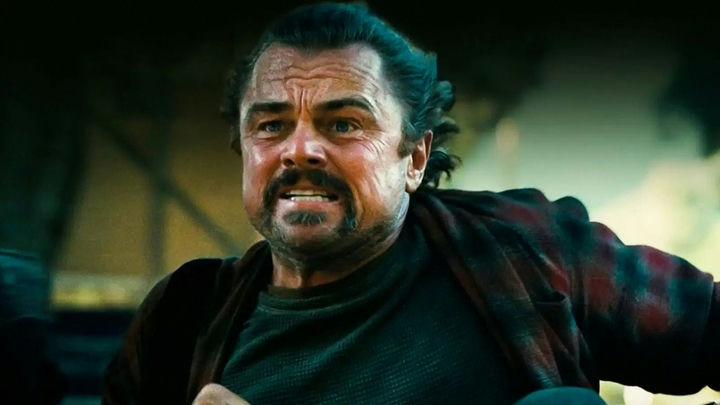 people-Leonardo DiCaprio-Django Unchained-actor-movie still-intense expression-mustache