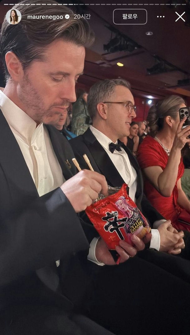 Chris Appelhans Shin Ramyun Oscars