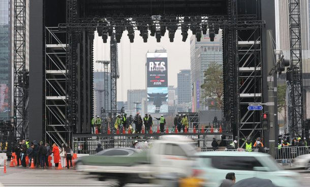 bts concert forced leave controversy