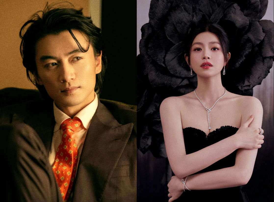 people-Chen Kun-A-formal suit-B-Ni Ni-C-black dress-D-jewelry