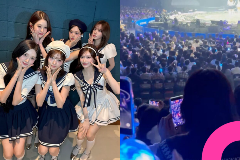 ive concert viral moment mother filming daughter