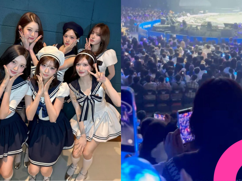 ive concert viral moment mother filming daughter