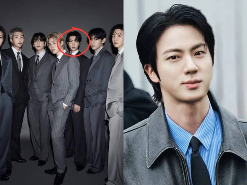 BTS Jin height controversy