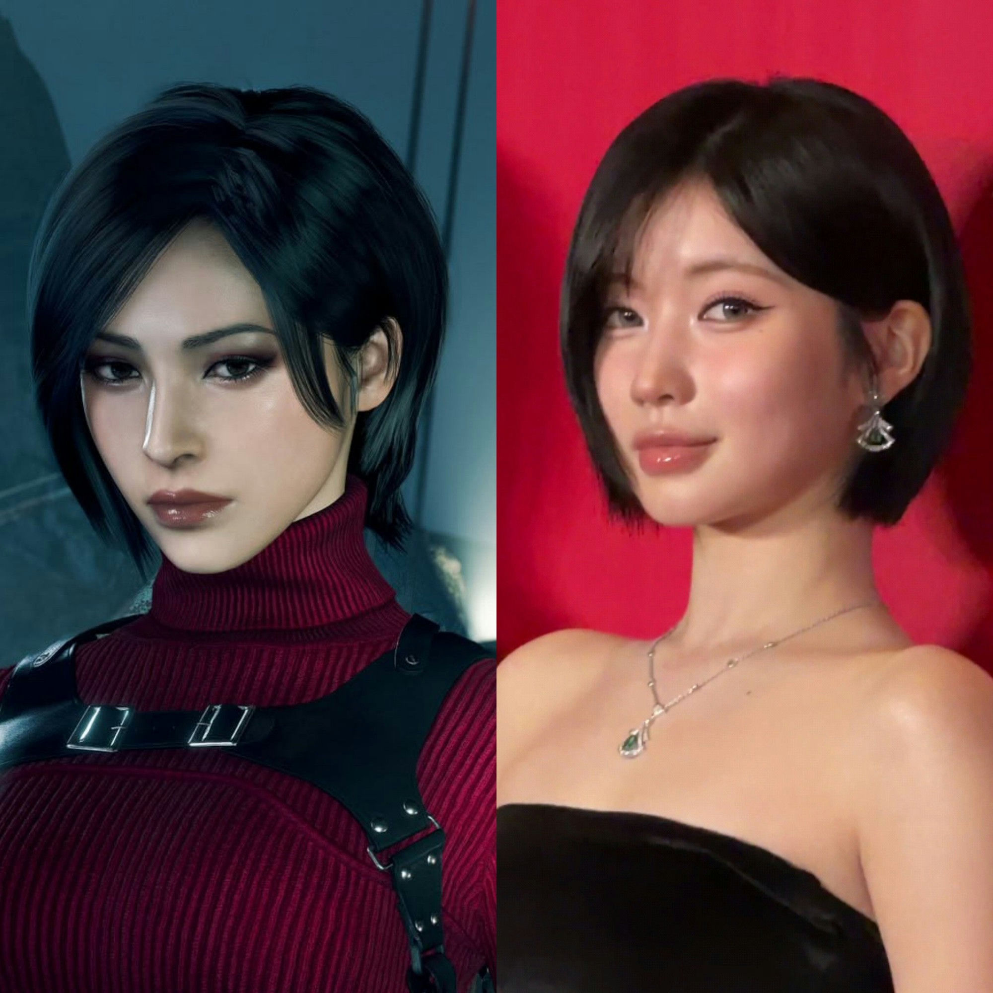 *people-Ada Wong (**Resident Evil**)-cosplayer-Somi (Jeon Somi)*