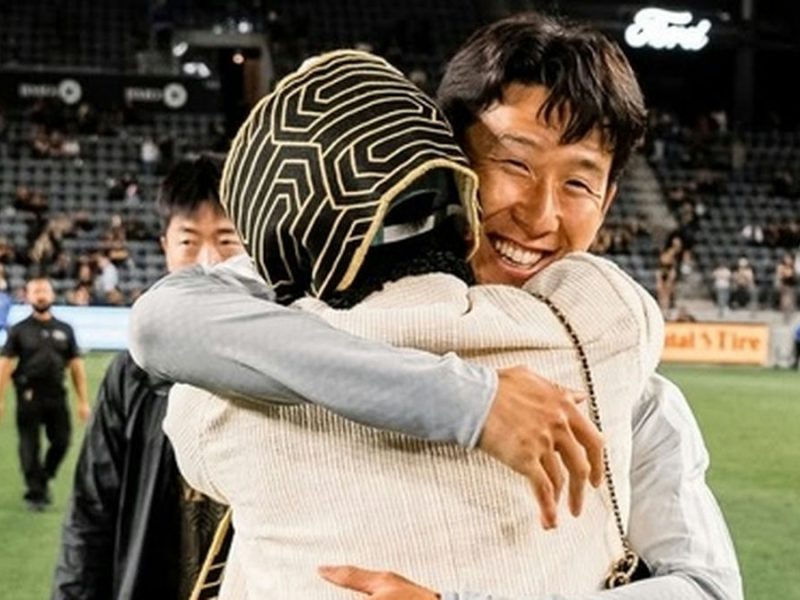 gdragon son heung min interaction