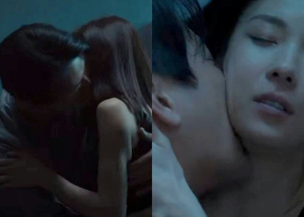 Ju Ji Hoon Ha Ji Won bathroom kiss Climax