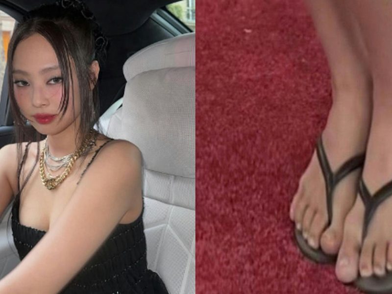 jennie blackpink body shaming feet