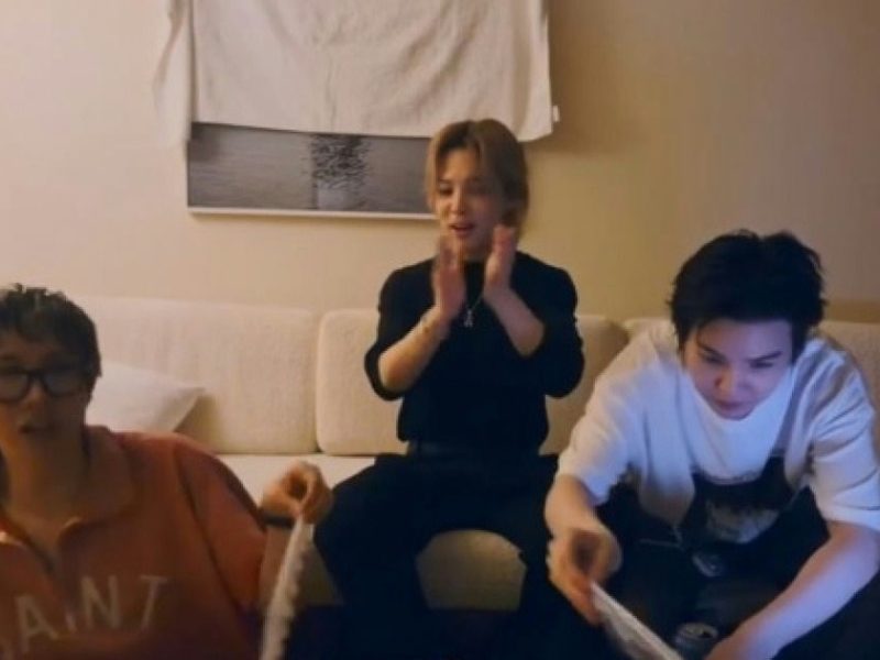 jimin long hair bts reaction