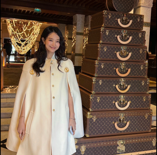 shin min ah louis vuitton marrakech
