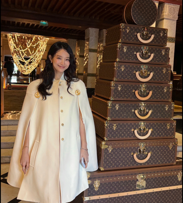 shin min ah louis vuitton marrakech