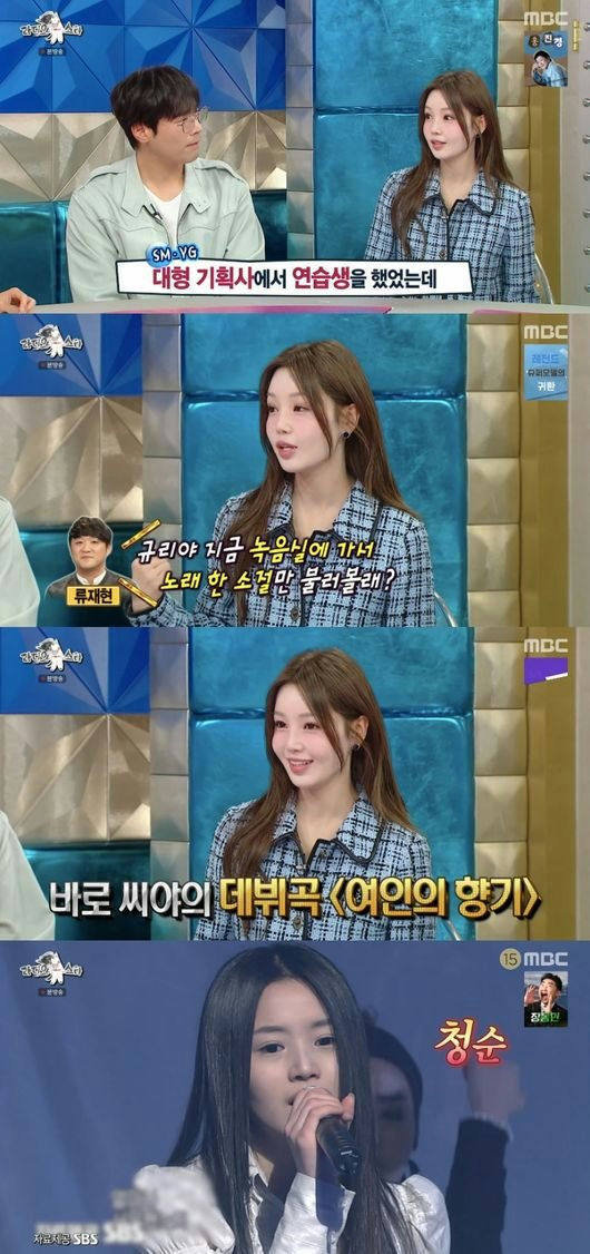 Nam Gyu-ri SM YG trainee